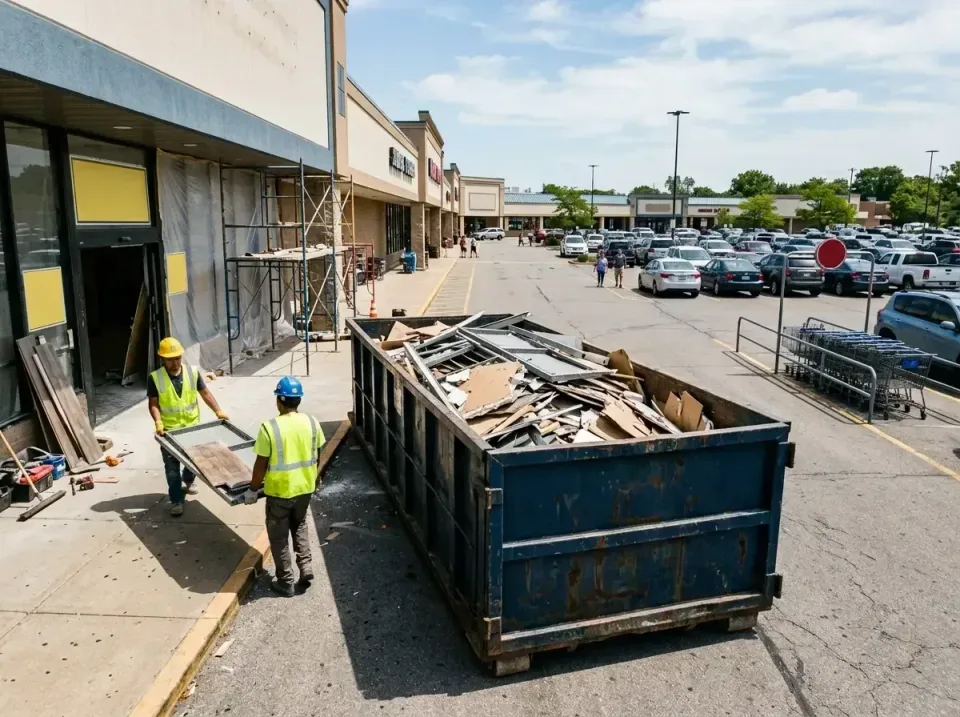 retail-store-renovation-debris-003 — frequently asked questions, Roll-off Dumpster Rentals in Fenton, MI